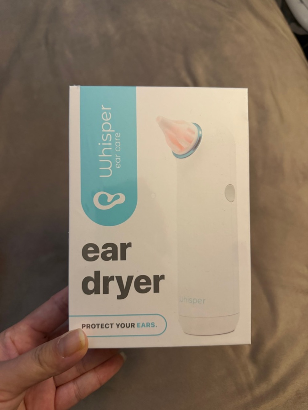 Whisper Ear Dryer in White - Ear Care Dryer